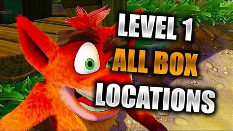 metal boxes crash bandicoot|crash bandicoot 1 all boxes.